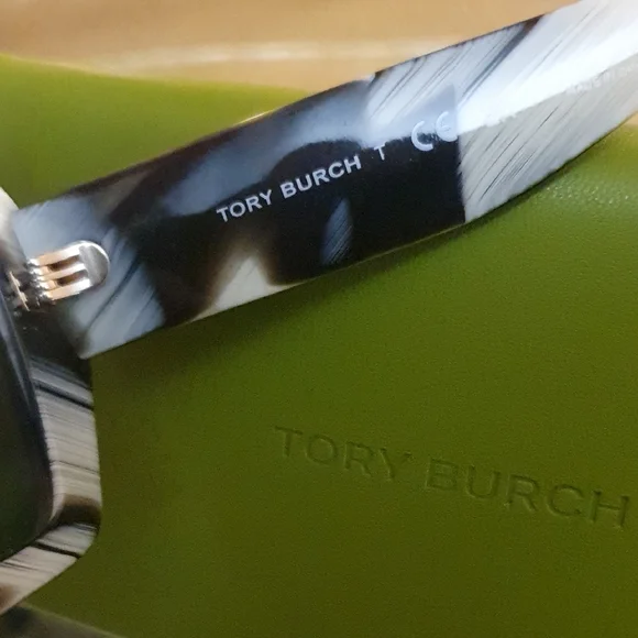 Tory Burch Black and White Women's Sunglasses - Picture 8 of 10
